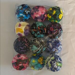 Moon Space Balls for Kids Set of 12 NIP
